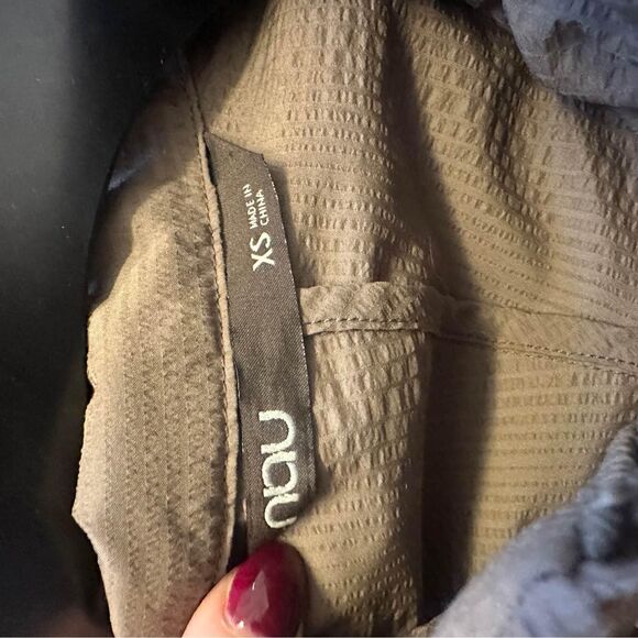 Nau raincoat size xs, dark green - Picture 4 of 4